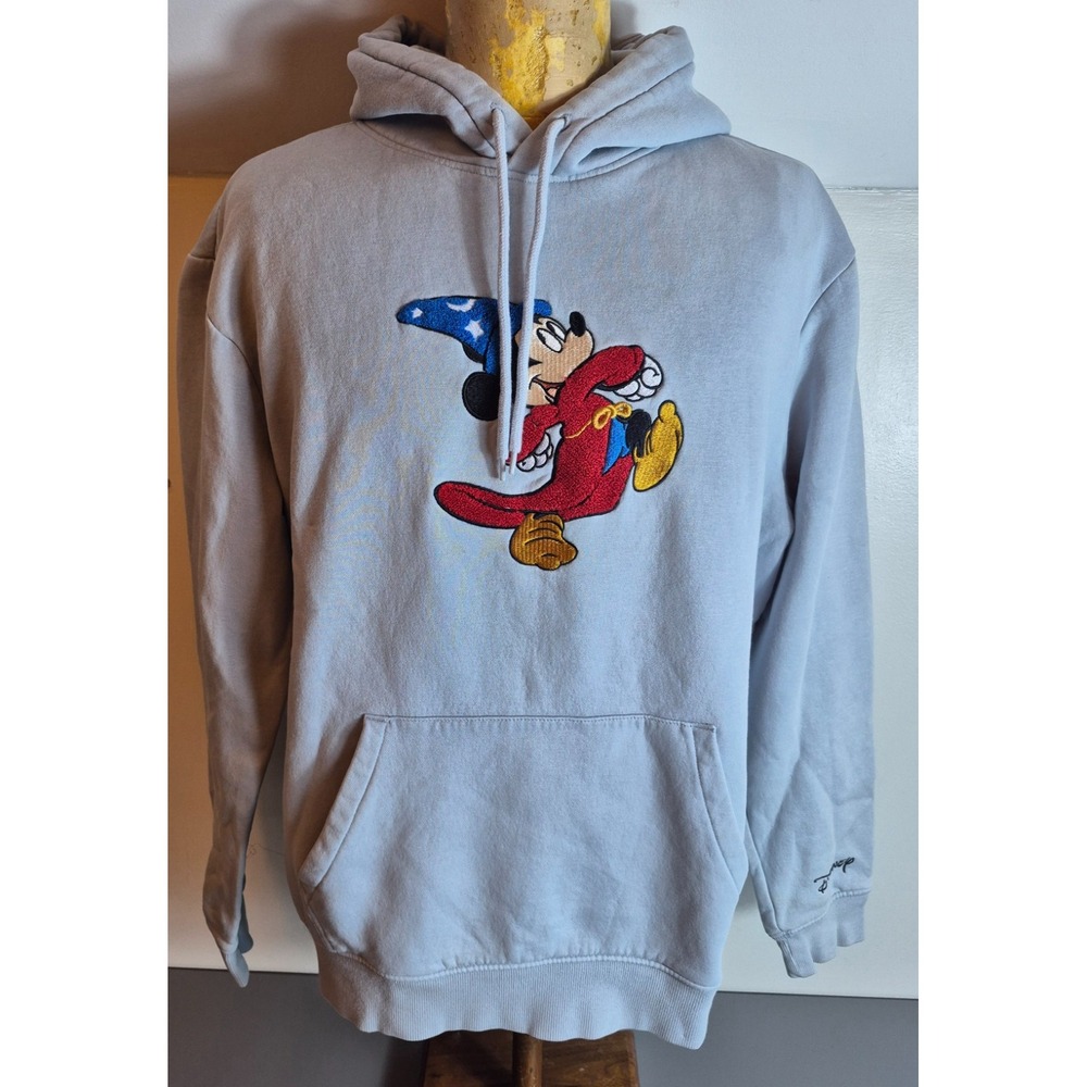 Disney Sorcerer's Apprentice Mickey Mouse H&M Divided Unisex Hoodie Large